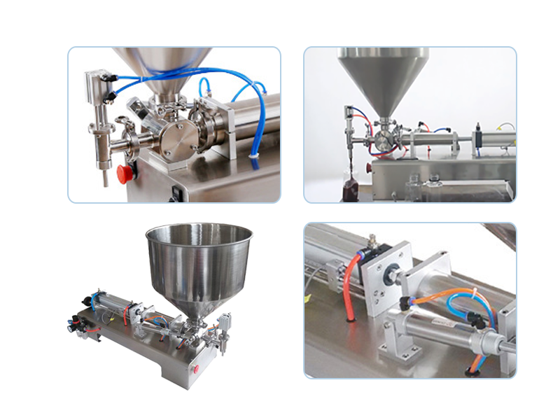半自動膏體灌裝機：氣動精準計量，無滴漏易清洗